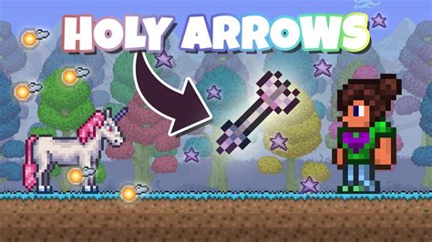 how to craft holy arrows.